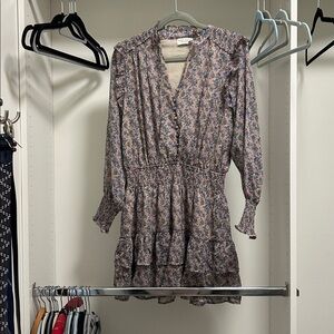 Floral Long Sleeve Dress